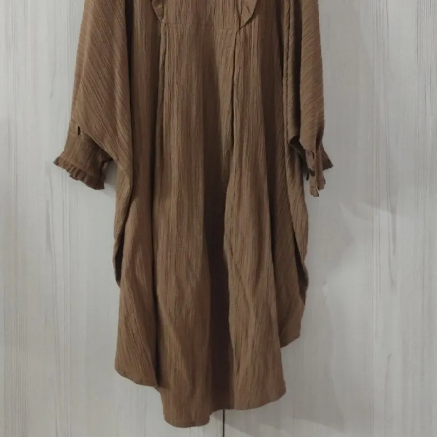 لباس بلند قهوه‌ای