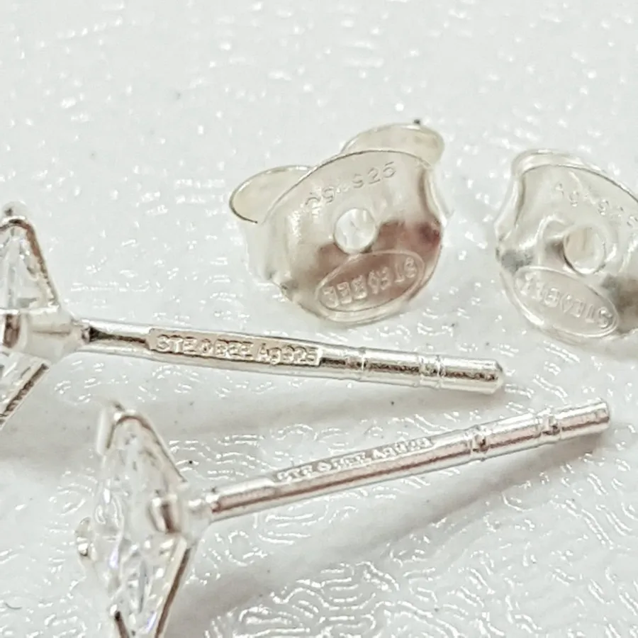 گوشواره نقره 925 زیرکنیا