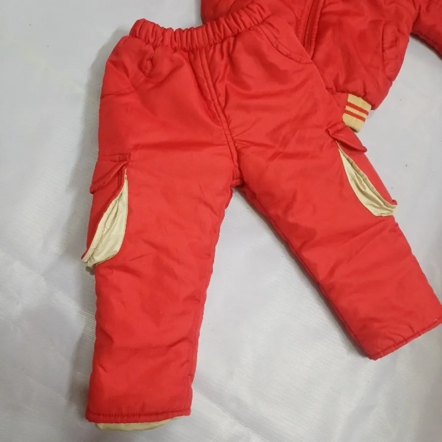 ست کاپشن و شلوار بادگیر