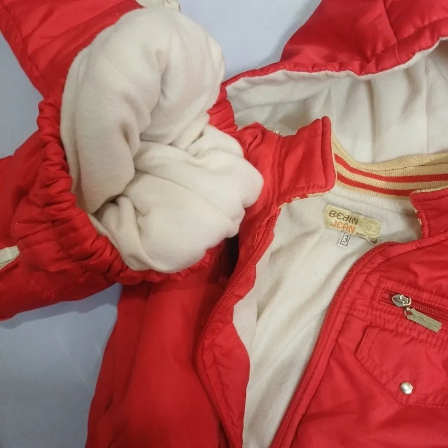 ست کاپشن و شلوار بادگیر