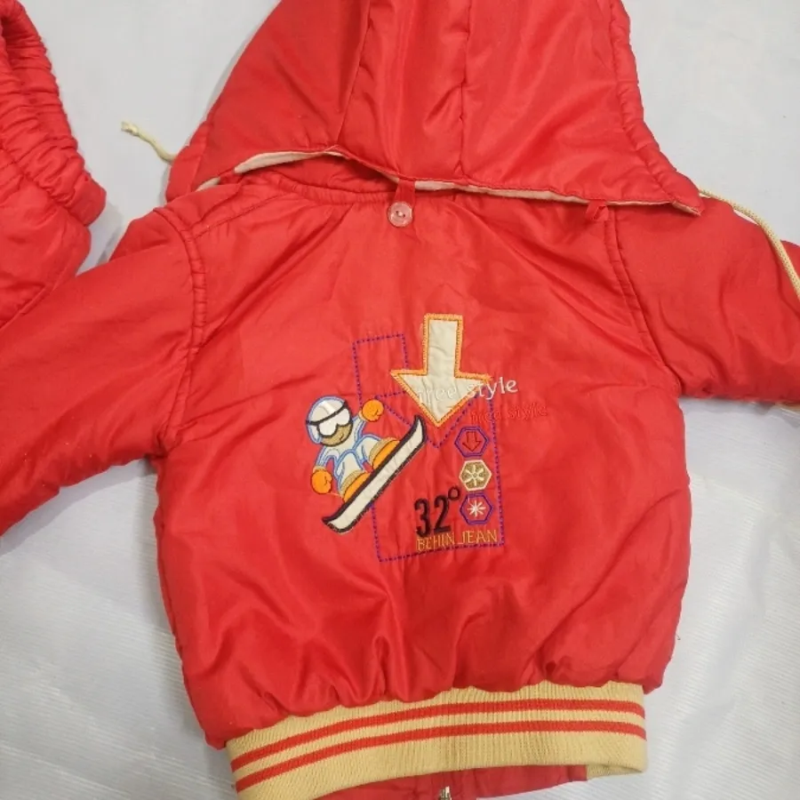 ست کاپشن و شلوار بادگیر