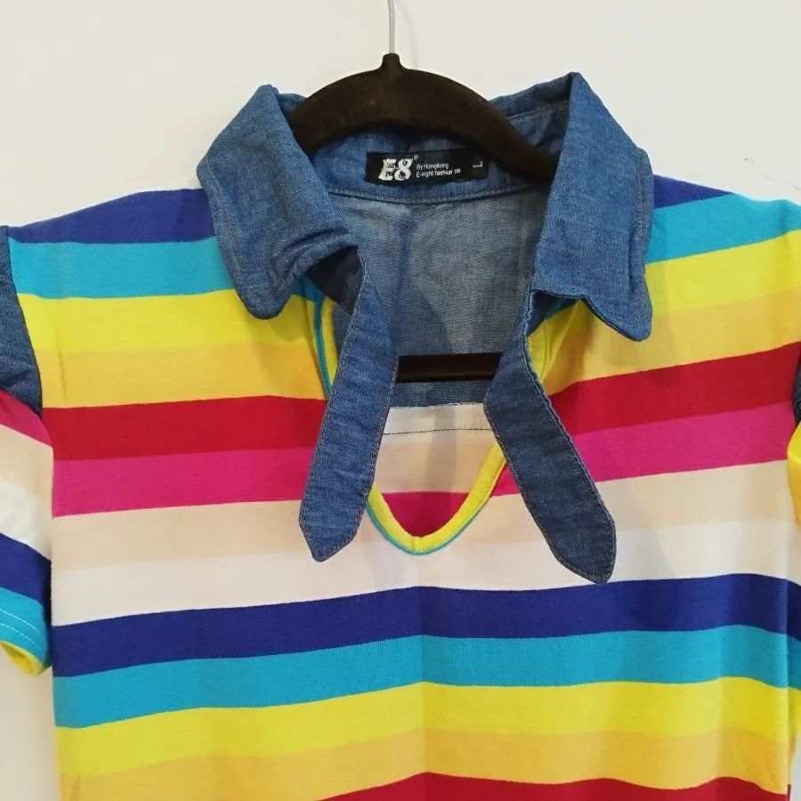 بلوز رنگی، آستین پوفی