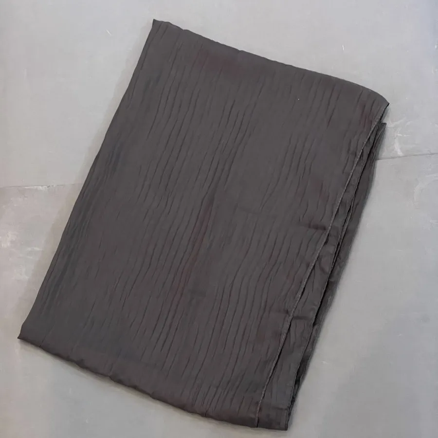 شال حریر پلیسه