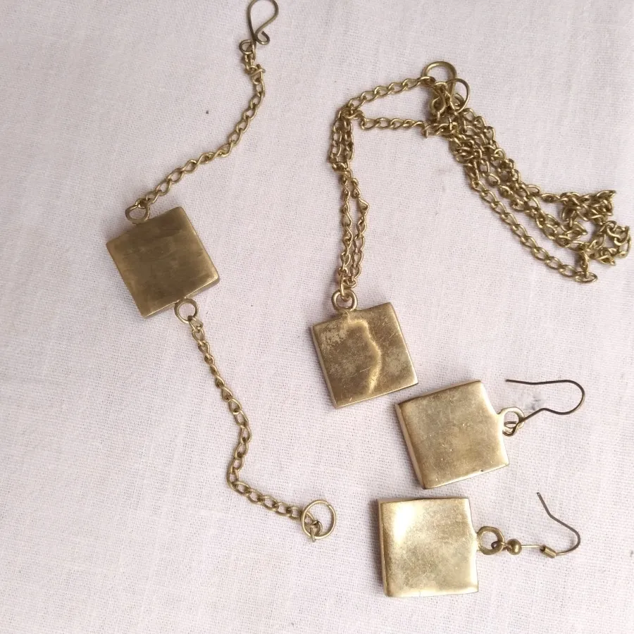 ست کامل برنزی طرح انار