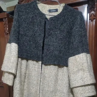 پالتو زنانه پشمی سایز40