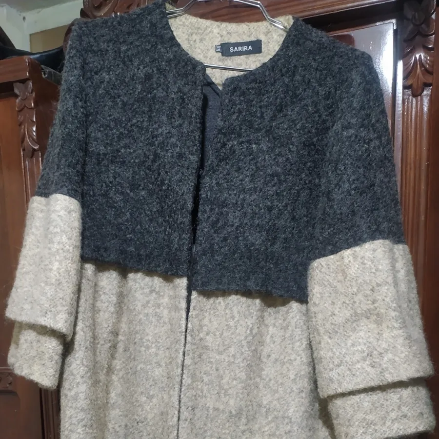 پالتو زنانه پشمی سایز40