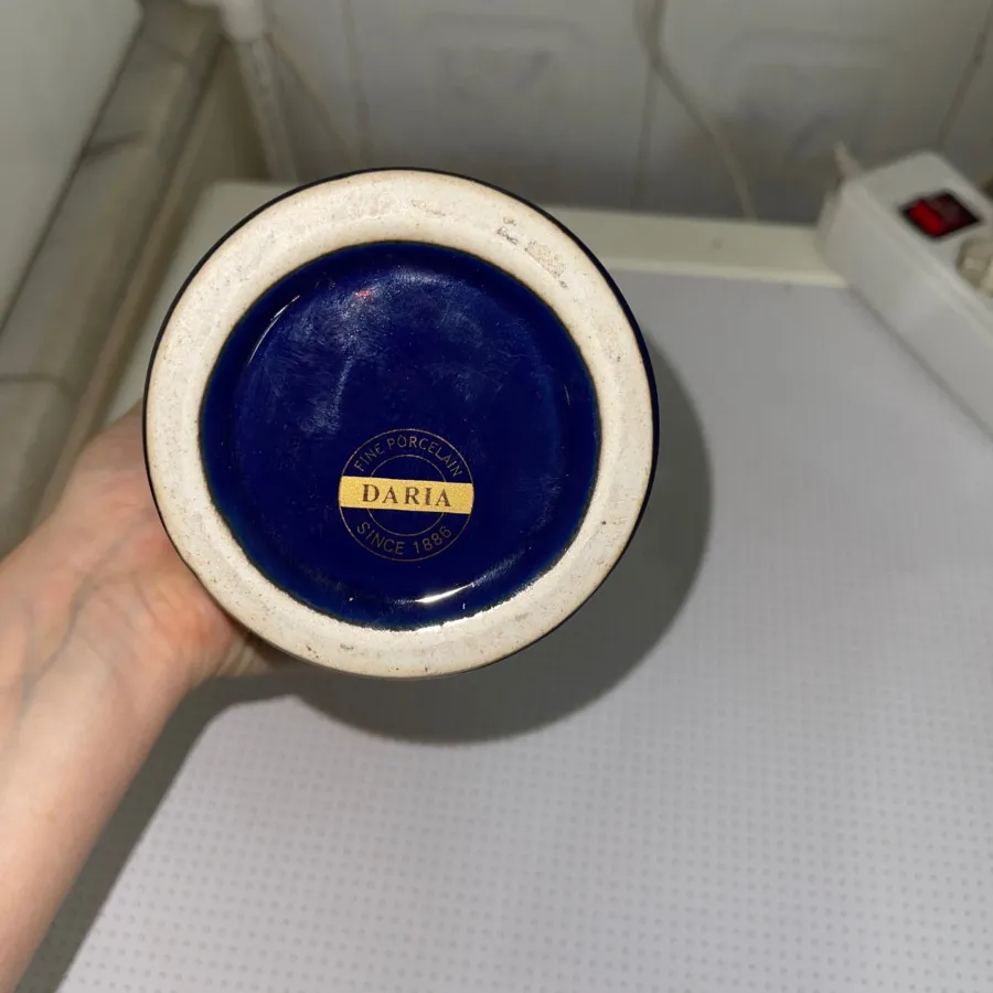 گلدان لمونژ طلاکوب