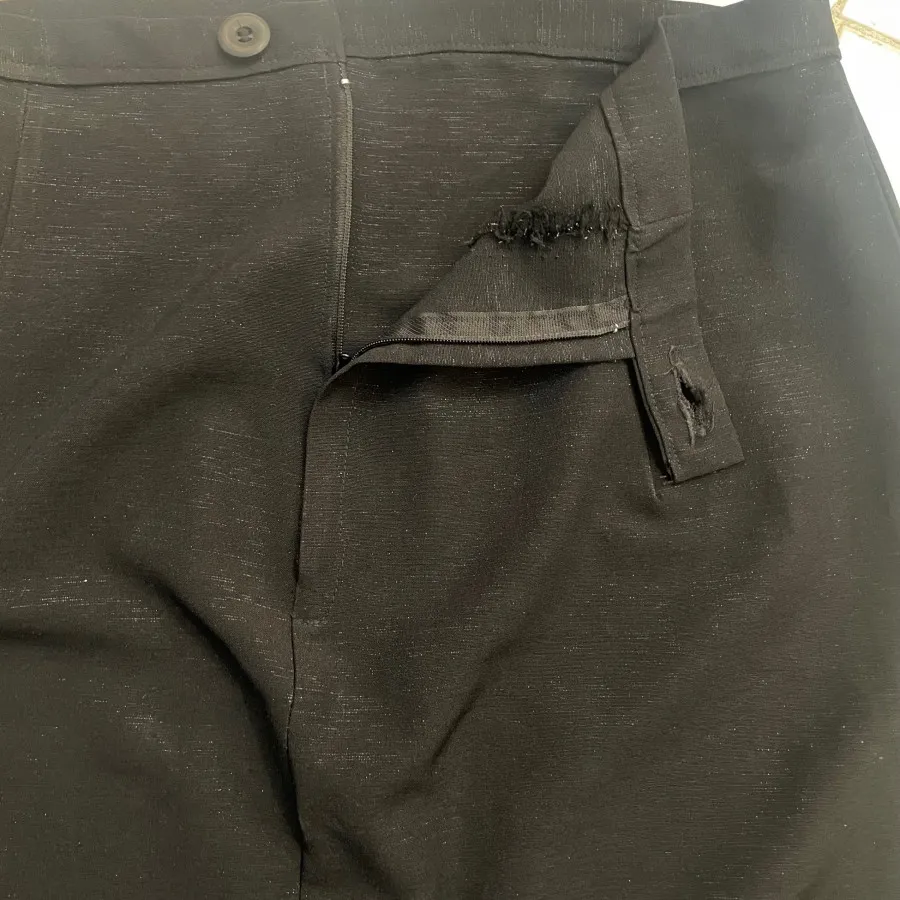 دامن مشکی زردار