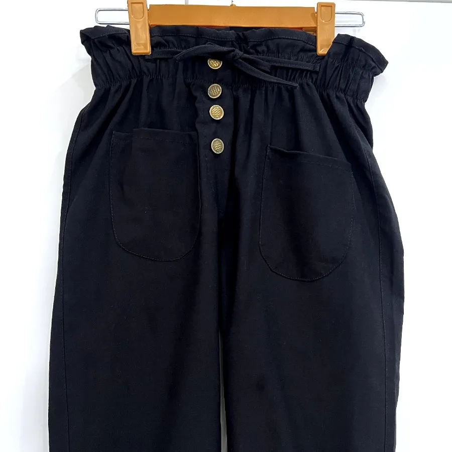 شلوار مشکی مام فیت