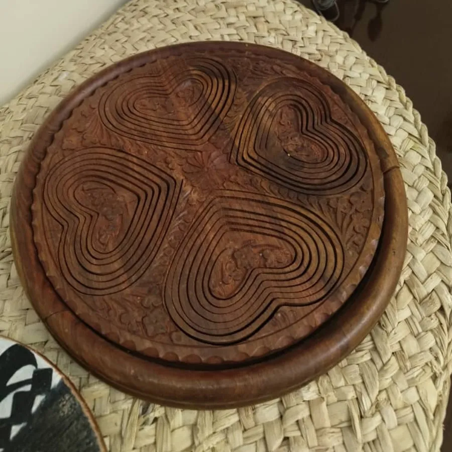 آجیل خوری چوبی