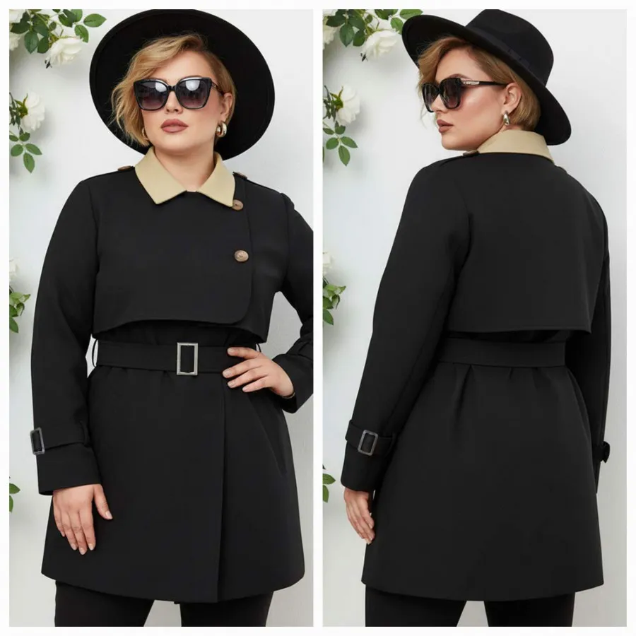 مانتو بارانی سایز بزرگ