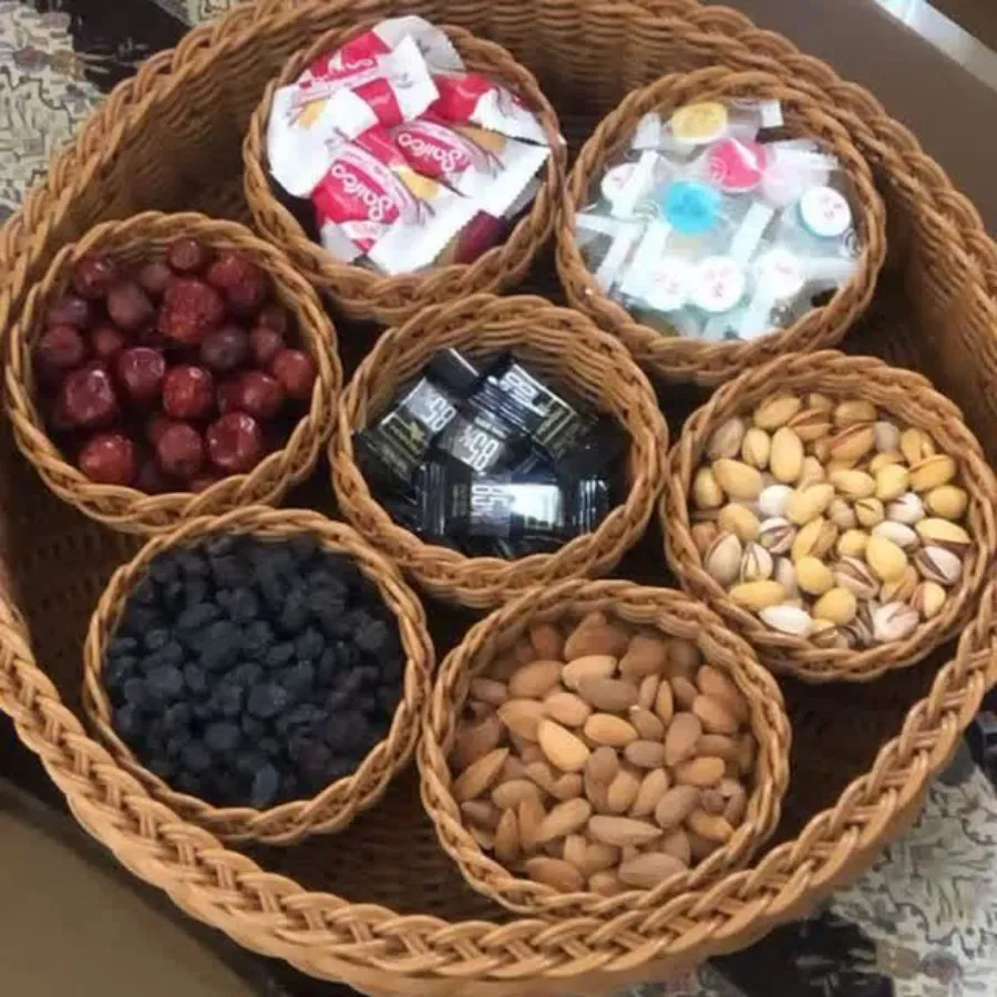 سبدهای دستبافت