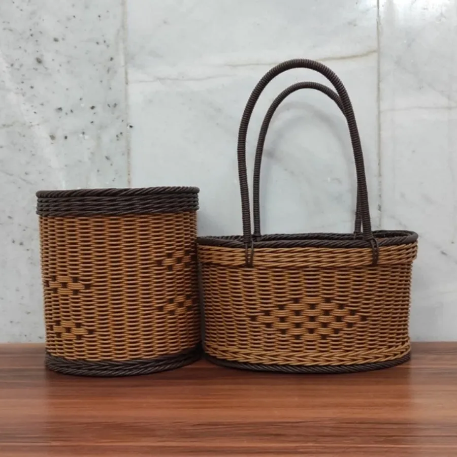 سبدهای دستبافت