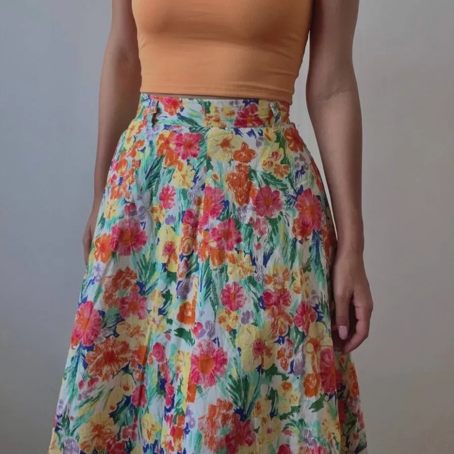 دامن گل گلی برند