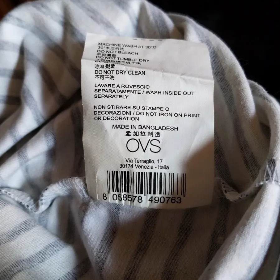 پیراهن وارداتی بندی