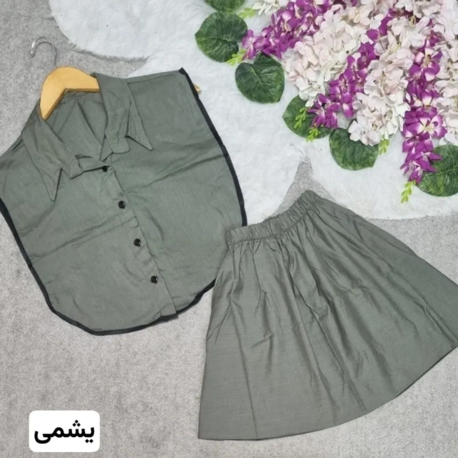 دامنک و یقه فیک