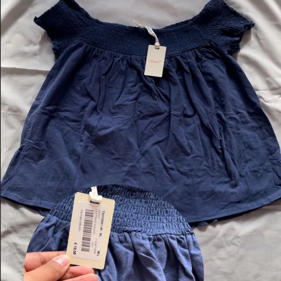 پیراهن یقه قایقی برند