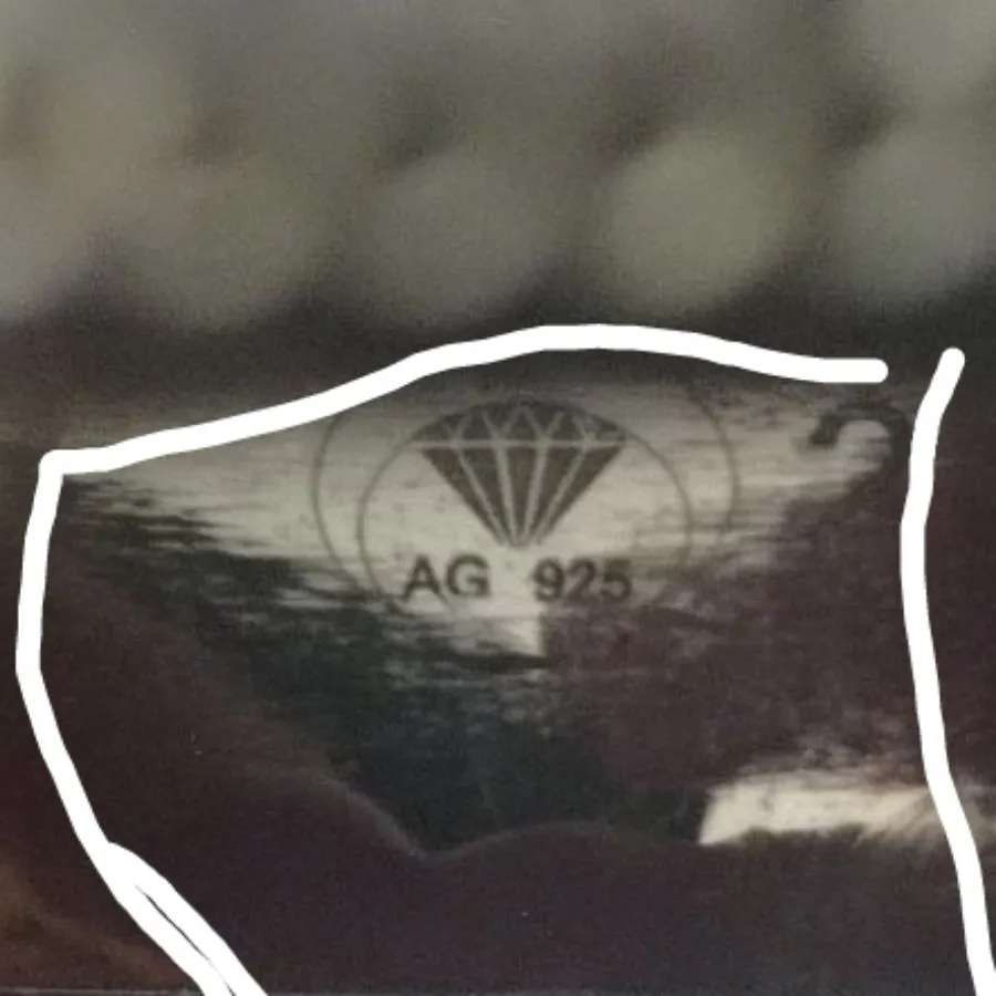 النگو تک پوش نقره