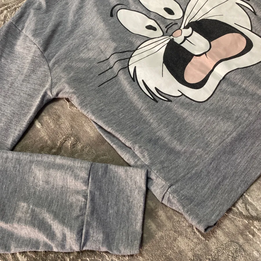 کراپ استین بلند