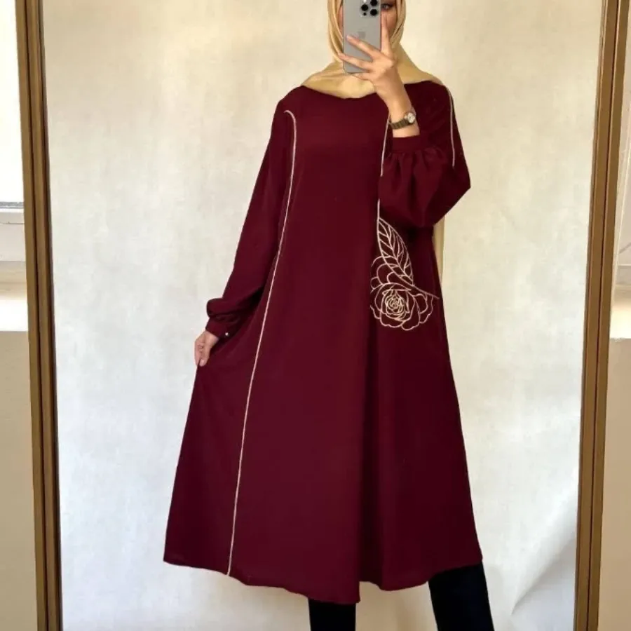 مانتو عبایی رز