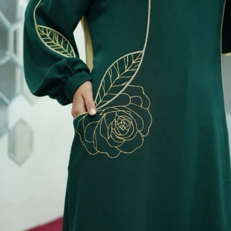 مانتو عبایی رز