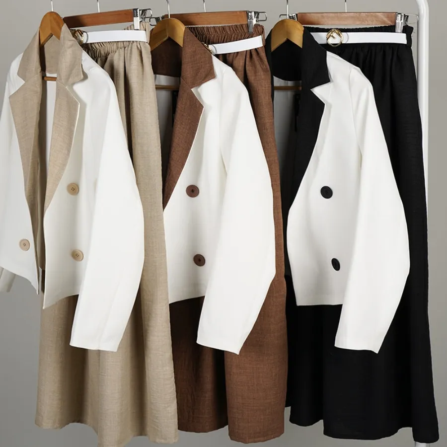 دو تکه کت دامن