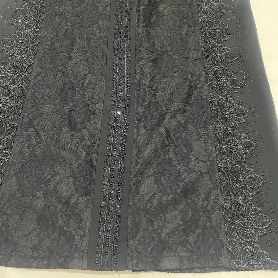 دامن مشکی دانتل