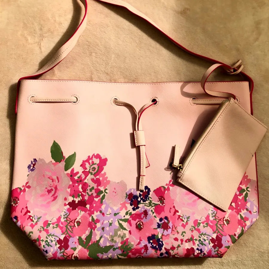 کیف دوشی گل دار استی لادر