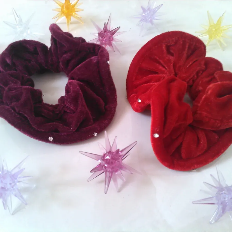 کش مو مخملی زیبا