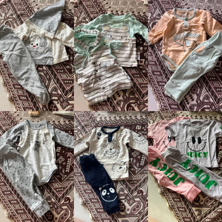 لباس نوزادی تا 1سالونیم