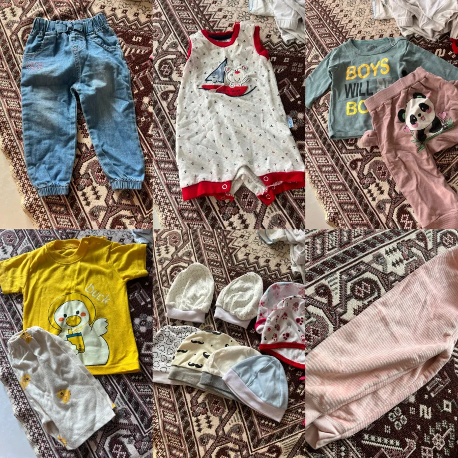لباس نوزادی تا 1سالونیم