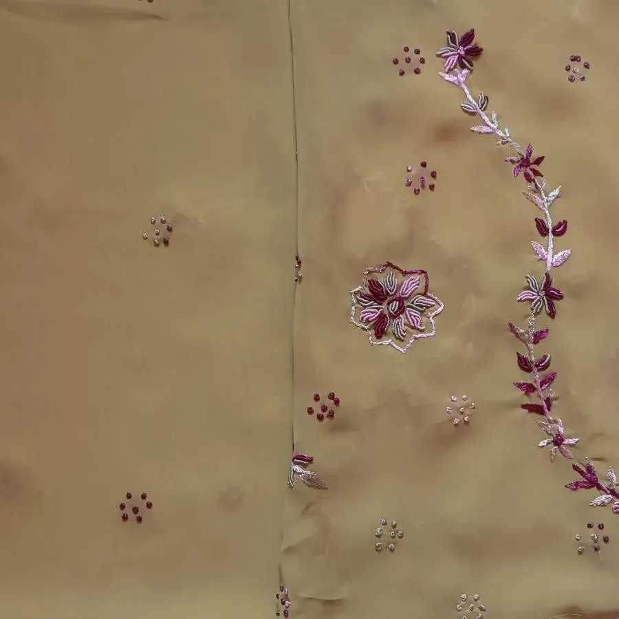 پارچه کار شده هندی کد 100