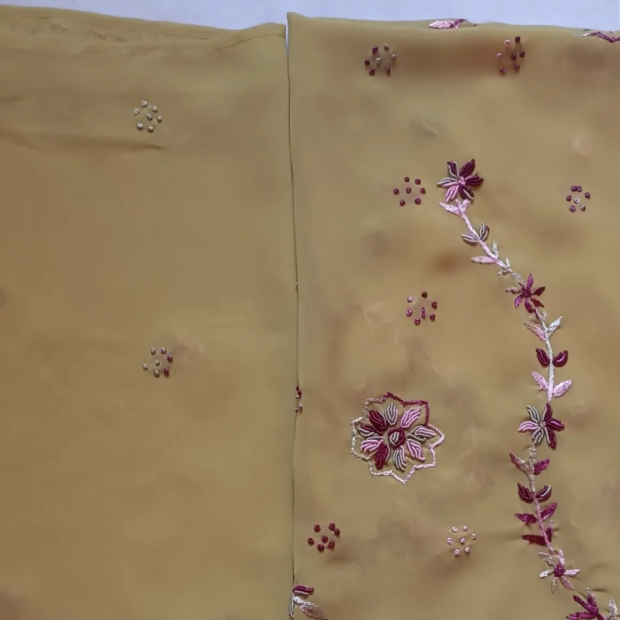 پارچه کار شده هندی کد 100