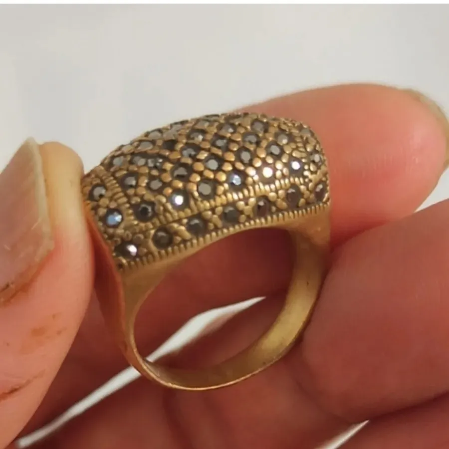 انگشتر برنجی کپی طلا