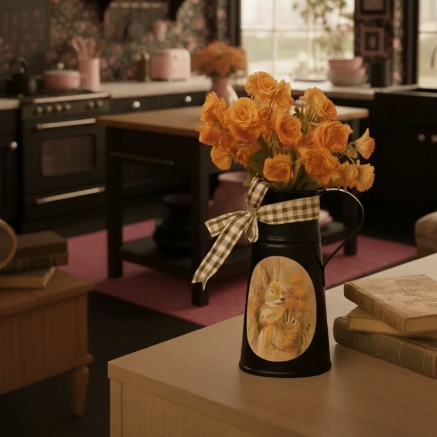 گلدان فلزی برندuriel