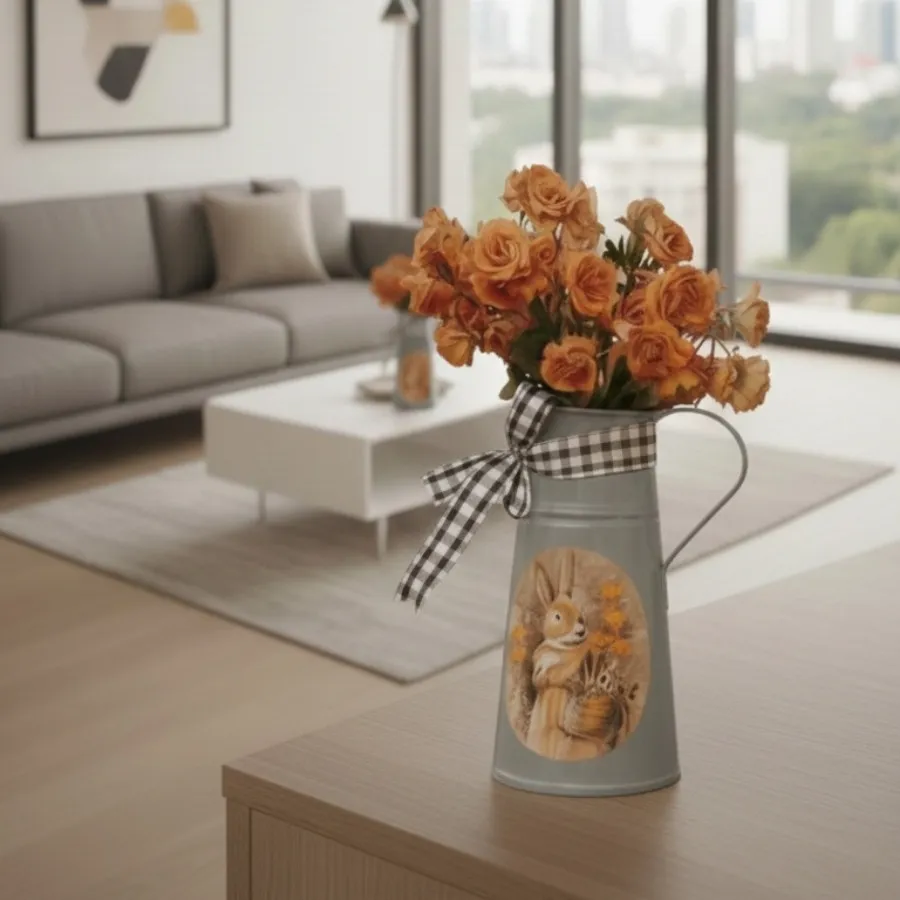 گلدان فلزی برندuriel