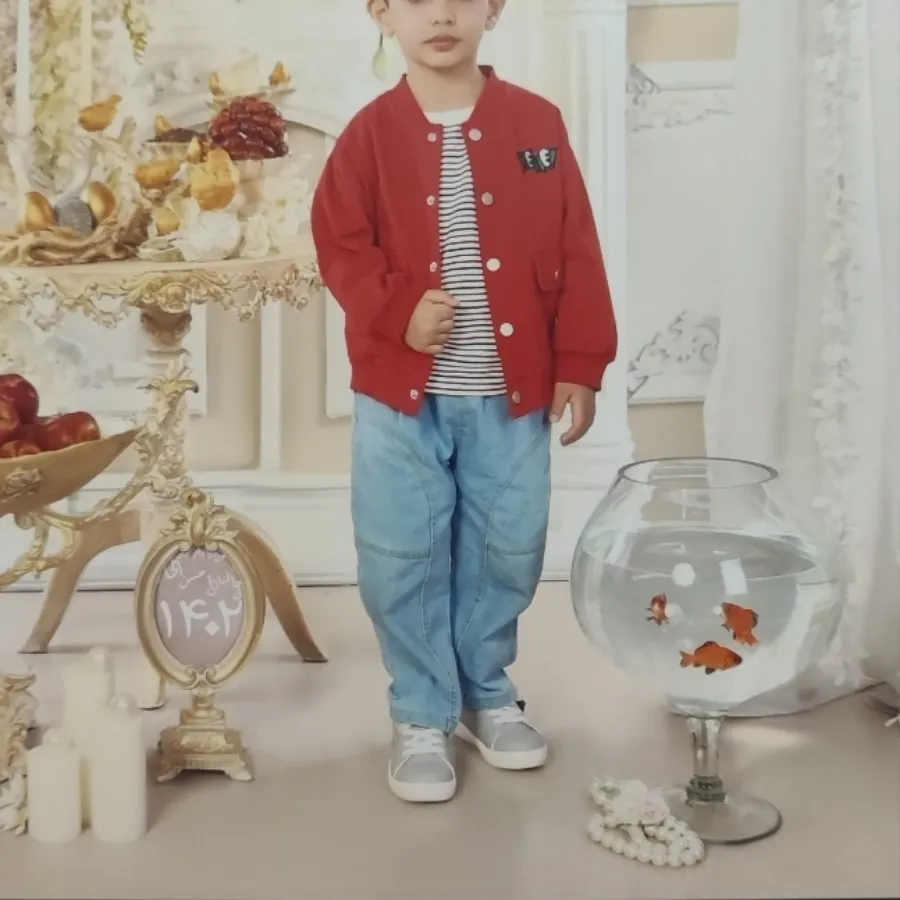 کت کتان بچگانه