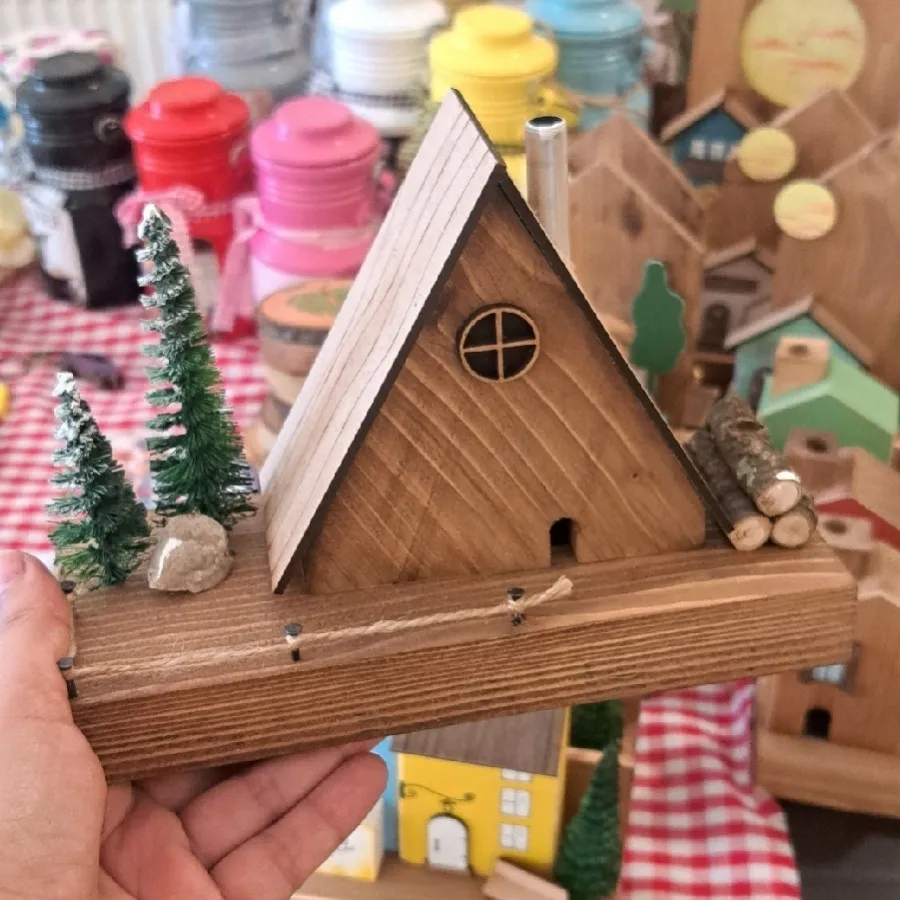 جاعودی کلبه چوبی سوییسی