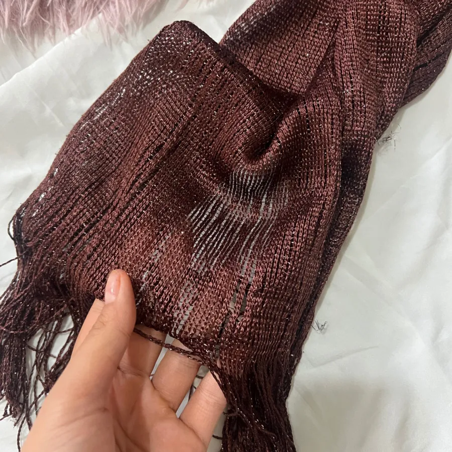 شال قهوه ای