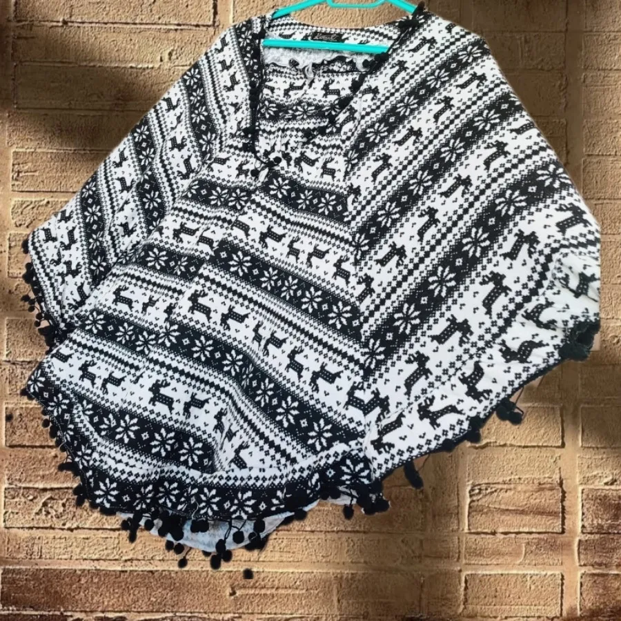 پانچو بافت ظریف