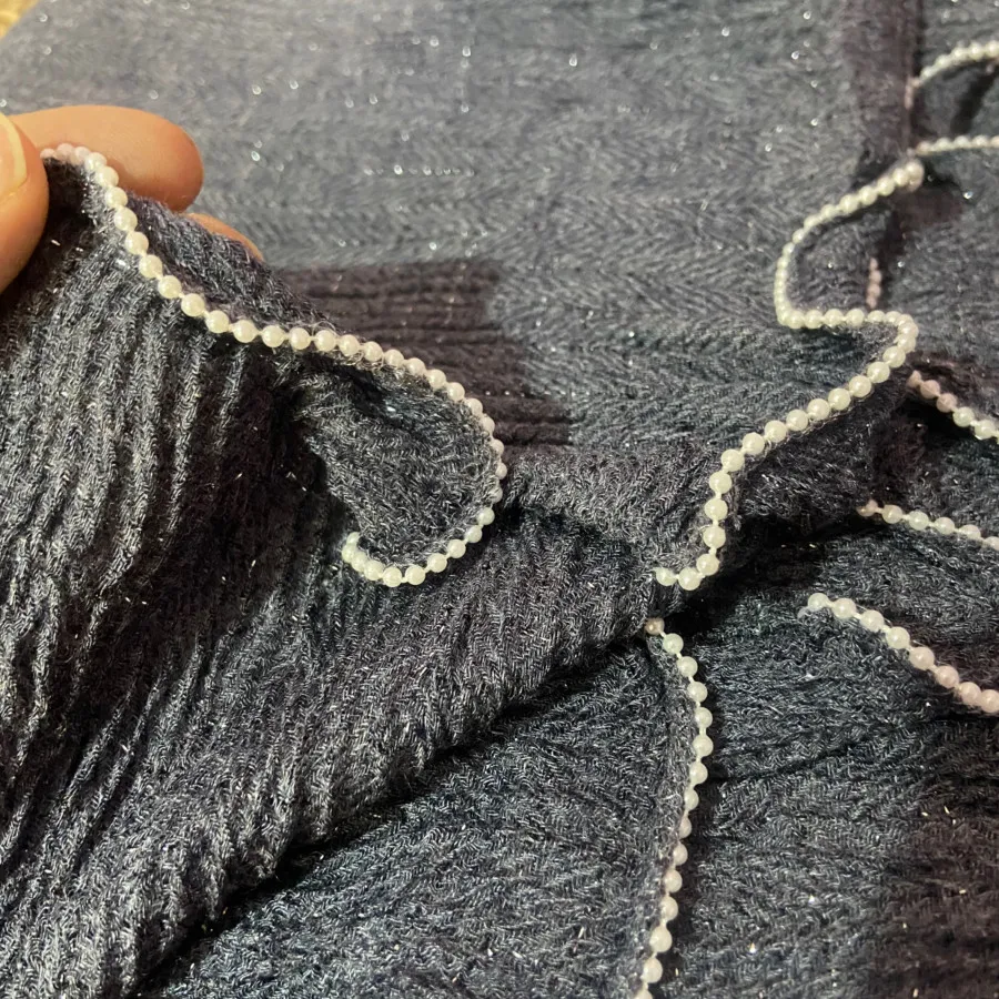 شال شاین لبه مرواریدی