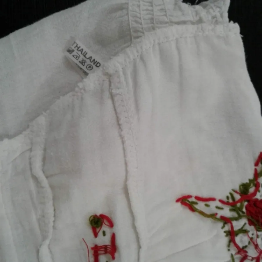 ست تاپ و دامن نخی تایلندی