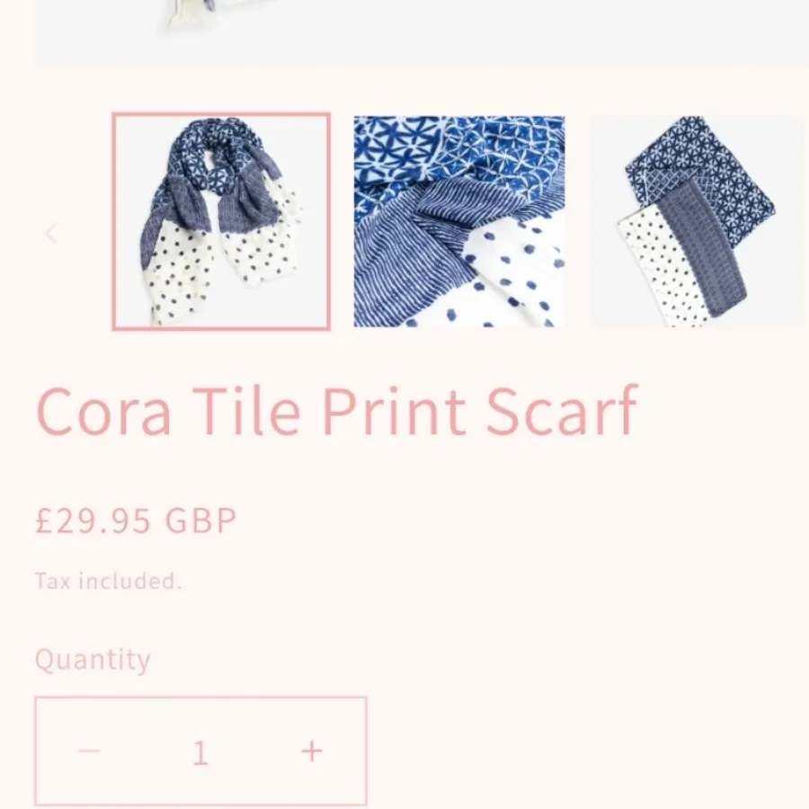 شال نخی اروپایی FF