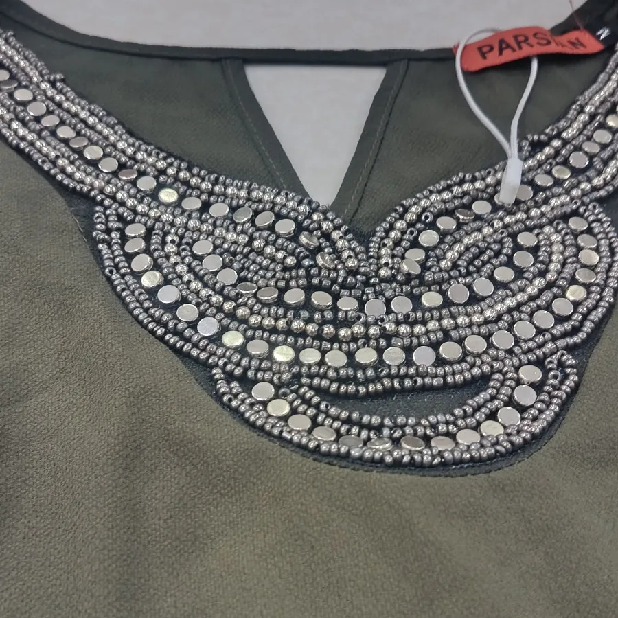 بلوز کرپ یشمی