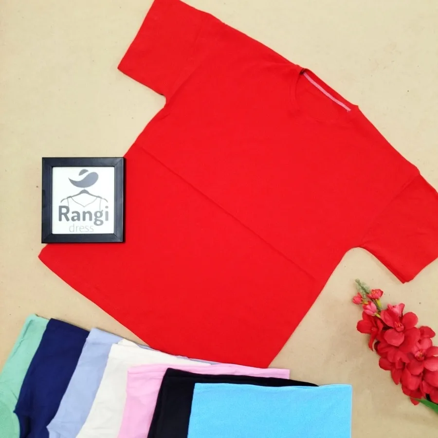 تیشرت ساده نخی