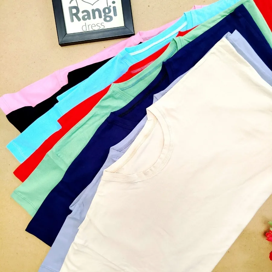 تیشرت ساده نخی