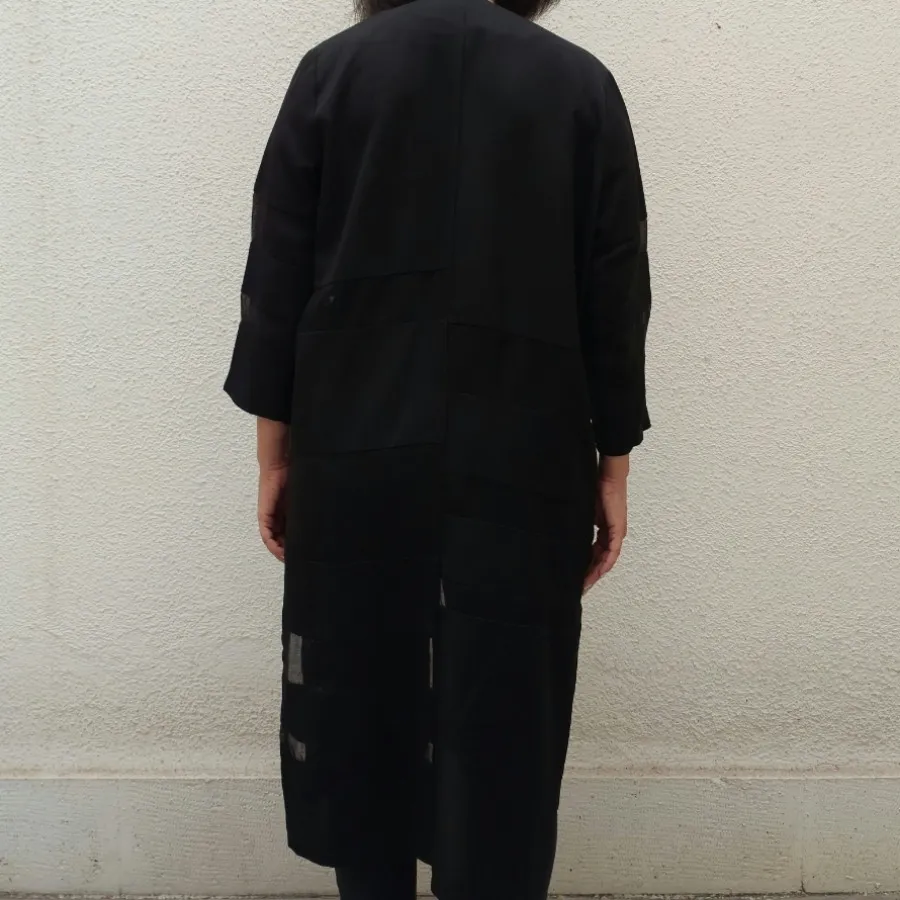 مانتو مشکی M