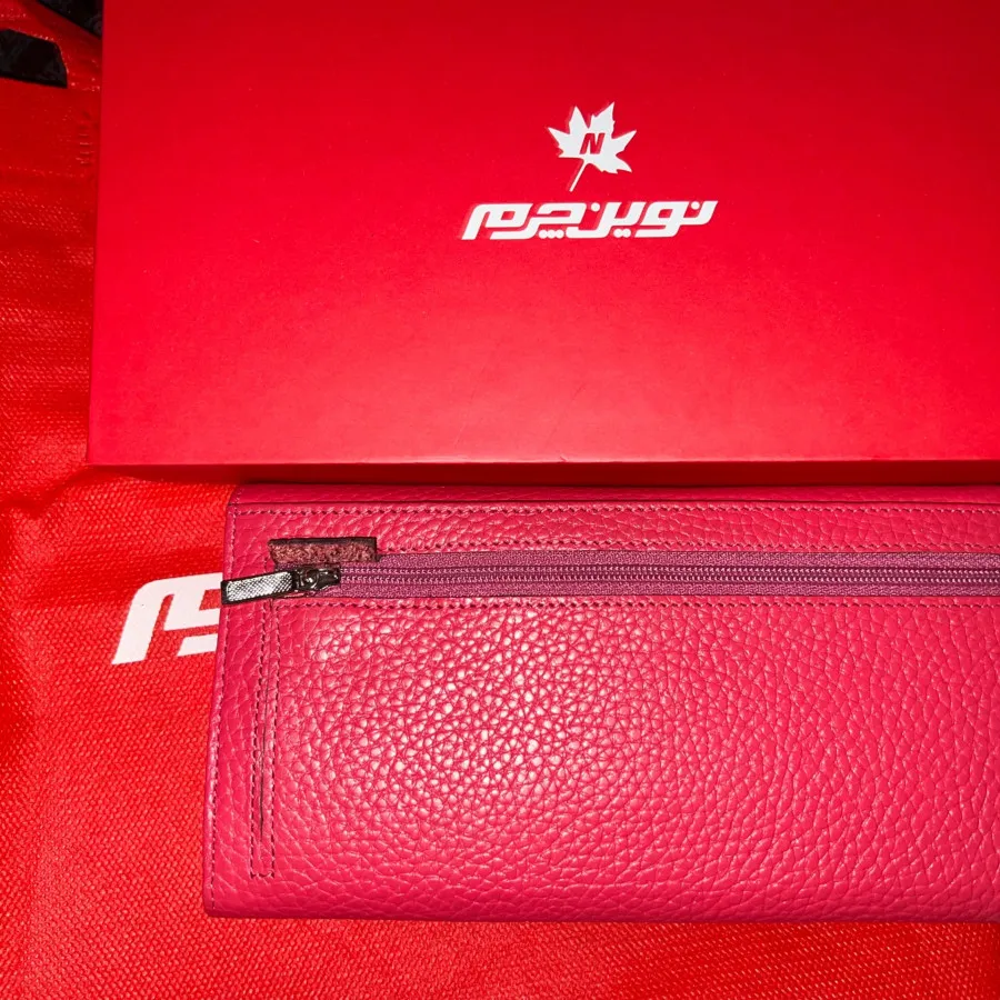 کیف پول برند نوین چرم