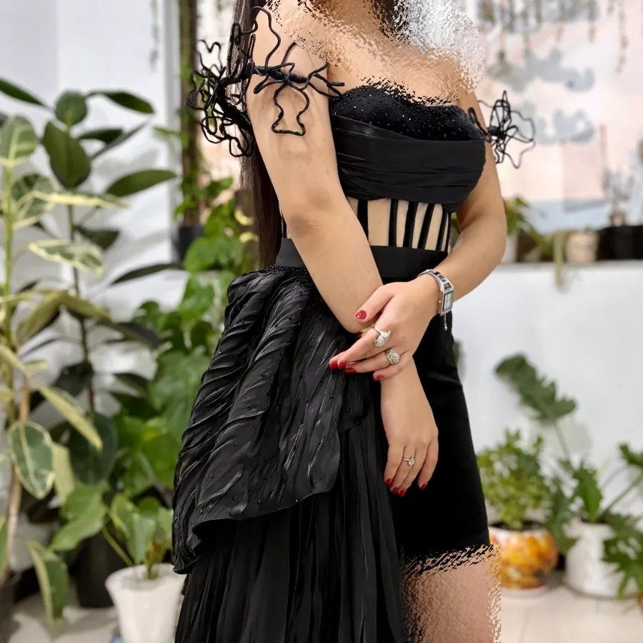 پیراهن مجلسی فشن مشکی ✨