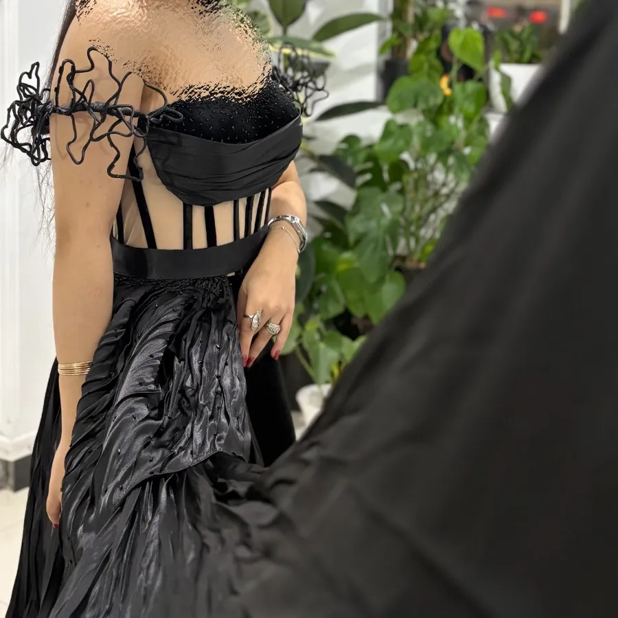 پیراهن مجلسی فشن مشکی ✨